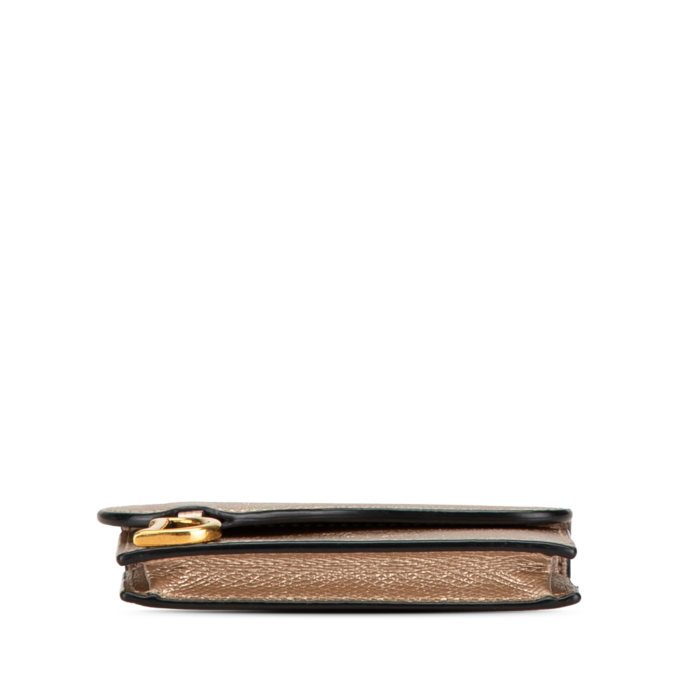 Pre-Loved Dior Leather Saddle Card Holder - Picture 3 of 8